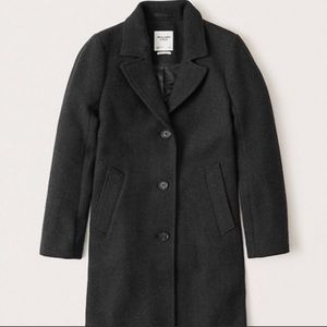 ISO Abercrombie & Fitch Wool Dad Coat